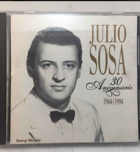 Julio Sosa 30 Aniversario Cd Doble Tango 