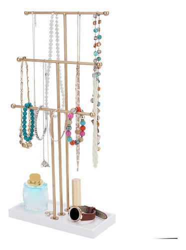 W Soporte De Exhibición De Joyería De Pulsera De Collar De 3