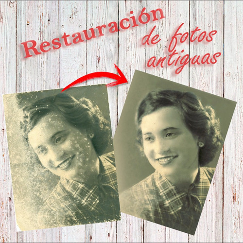 Restauracion Digital De Fotos Antiguas Dañadas