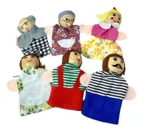 Comprar Titeres Dedo Set Familia X6 Estimulación Lenguaje 