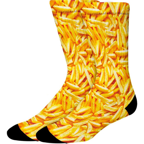 Imagem 1 de 3 de Meia Engraçada - Batata - Cano Alto - Meias Elite