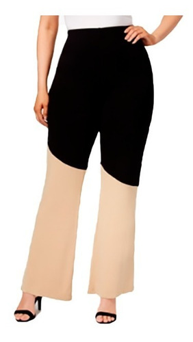 Pantalón Suave Bloques De 2 Color Talla 1x Poetic Justice