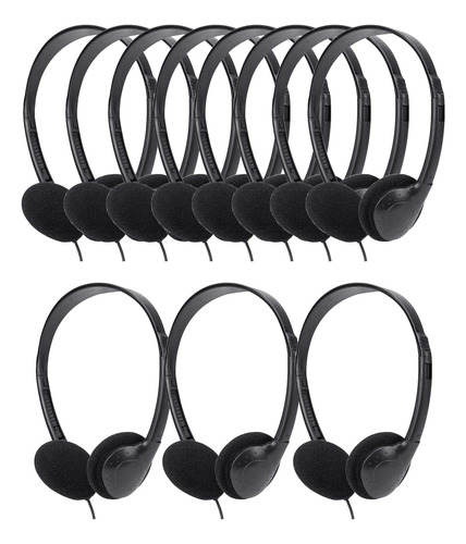 Qwerdf 24 Paquetes De Auriculares A Granel Para Aulas De De