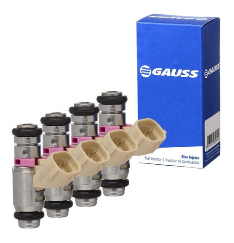 Kit 4 Bico Injetor C4 Pallas 2008 A 2019 2.0 16v Flex Gauss