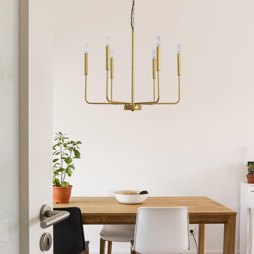 Candelabro Retro Altura Ajustable Candelabro Clásico Dorado