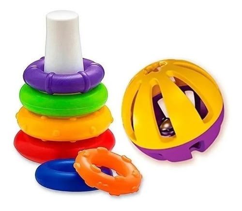 Sonajero Esfera Y Anillos Apilables 678 Duravit Playking