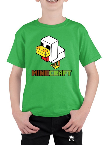 Polera Estampada Minecraft Game 
