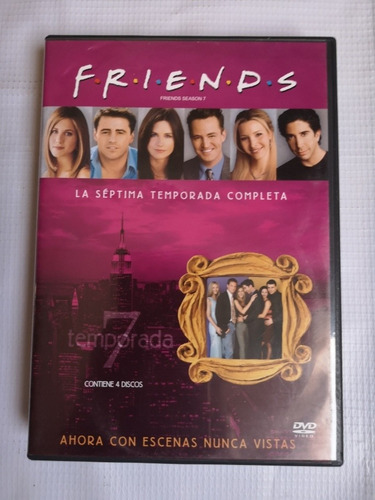 Friends La Séptima Temporada 4 Películas Dvds Originales 