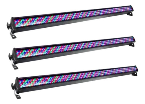 Set De 3 Barras De Luz Led Rgb Alíen Pro I