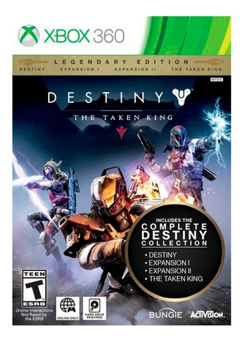 Videojuego Destiny The Taken King Xbox Físico Nuevo Sellado