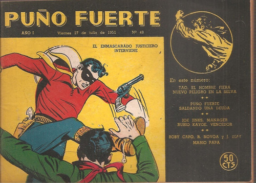 Revista Puño Fuerte Nº 48 Julio 1951