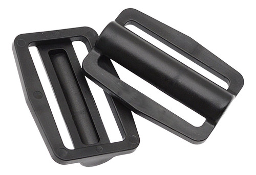 2pcs Mergulho Peso Cinto Slide Keeper Fivela Para 2 Preto