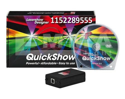 Pangolin Quickshow Fb3 Qs - Software Pc Ilda Control Láser  