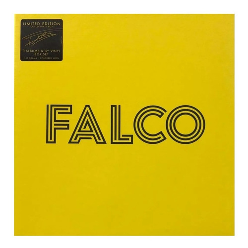 Falco Box Collectors Limited Edition 4 Lp Vinyl + Poster