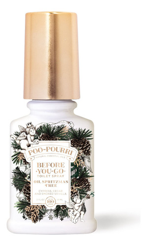 Poo-pourri - Espray Para Inodoro, Oh Spritzmas Tree, 2 Fl Oz