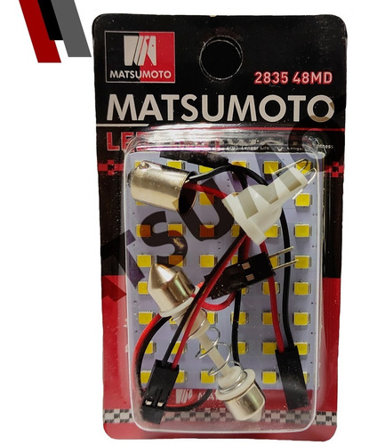 Pack 10 Unidades Luz Interna De Techo  Led Matsumoto