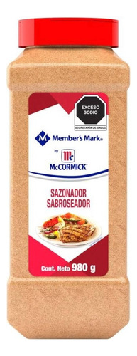 Sazonador Sabroseador Member's Mark By Mccormick 980 G