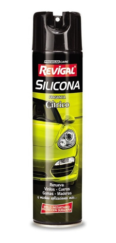 Imagen 3 de 10 de Silicona Aerosol Perfumada Auto Brillo Multiuso Revigal