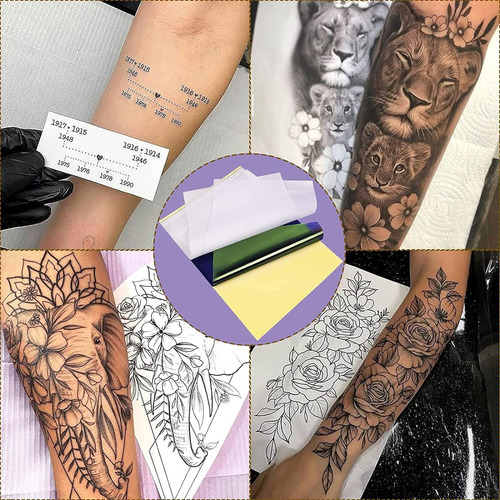 Pieles Para Practicar Tatuajes Con Papel De Transferencia Me