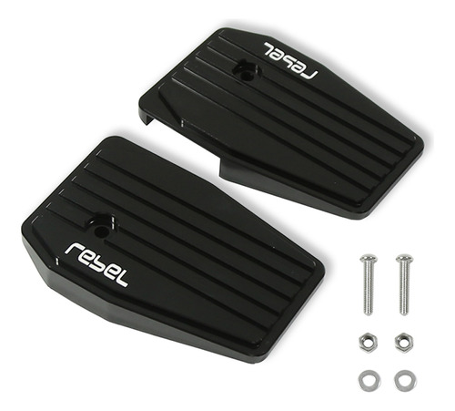 Pedales De Clavijas Anchas Billet Para Honda Rebel Cmx500