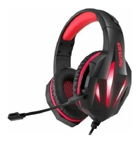 Audífono Gamer J5 Erxung Rojo Techfun