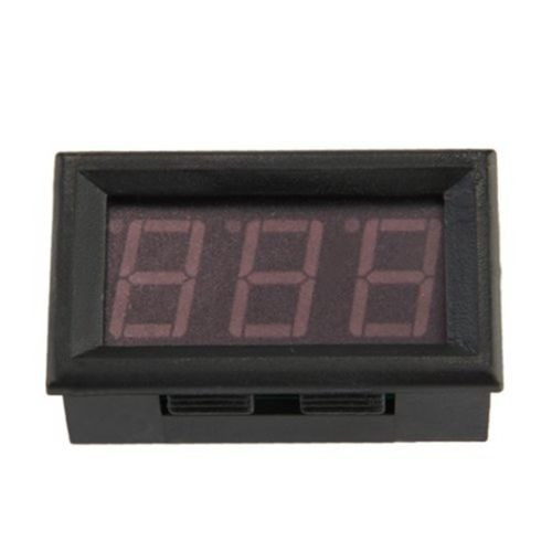 Mini Amperímetro Amperímetro Digital Led Voltímetro 0-50 Led
