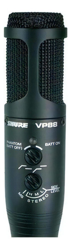 Micrófono Shure VP88 Condensador Cardioide