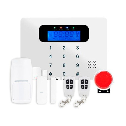 Kit Sistema De Alarma Inalambrica Gsm Casa Oficina Negocio