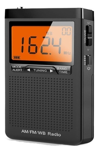 Radio Portátil Am Fm Mini Radio Estéreo De Bolsillo Para Gim
