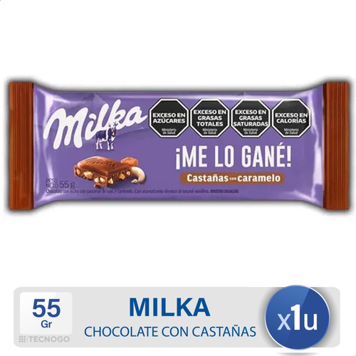  Chocolate Milka Con Castaña Y Caramelo - Mejor Precio