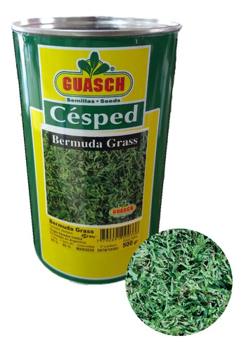 Semillas De Cesped Guasch Bermuda Grass (chipica) 500g