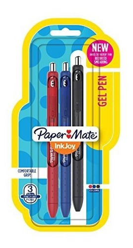 Bolígrafos De Tinta De Ge Paper Mate Inkjoy Gel Pens, Fine P