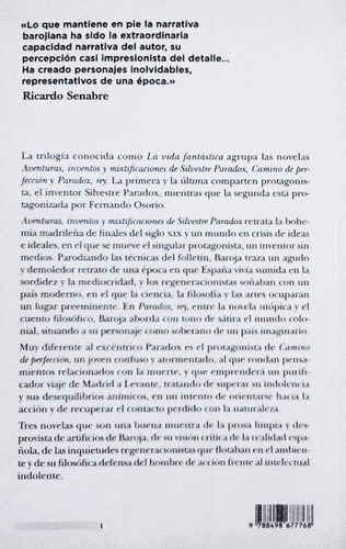La Vida Fantástica - Pío Baroja (Usado)