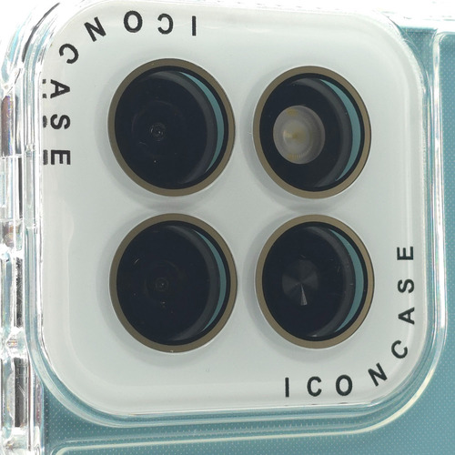 Funda 3 En 1 Para Zte A55 Case Uso Rudo Bumper Protector Rainbow Dream - Clear Zte A55