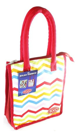 Bolso Térmico Conservadora Lunchera Vianda Diseño Foco 6 Lts