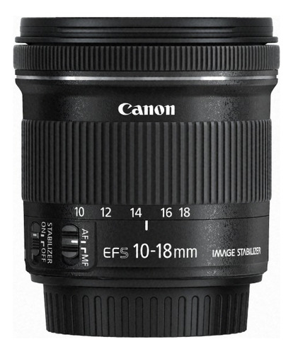 Lente Canon Ef S 10-18mm F/4.-5.6 Is Stm Ultra Angular