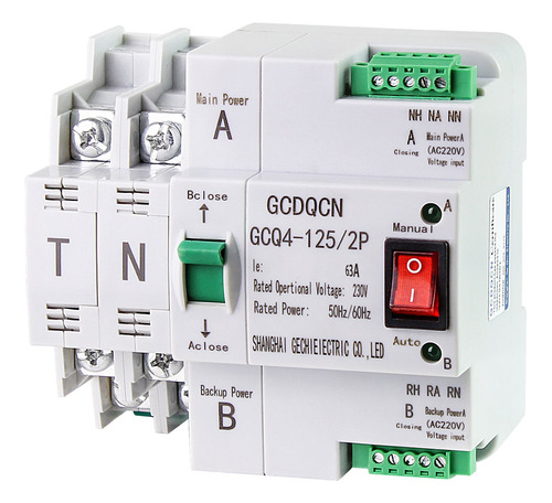 Interruptor De Transferencia Automática De Doble Potencia Sm