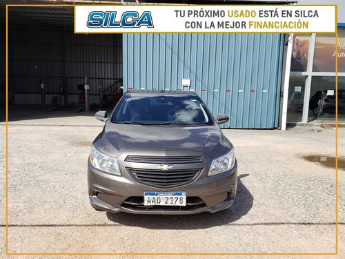 Chevrolet Prisma Lt 1.4 2015 Gris Oscuro 4 Puertas