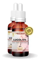 Comprar Lugol 5% Iodo + Iodeto Potássio 2 Vidros 30ml O Melhor Sabor Sem Sabor