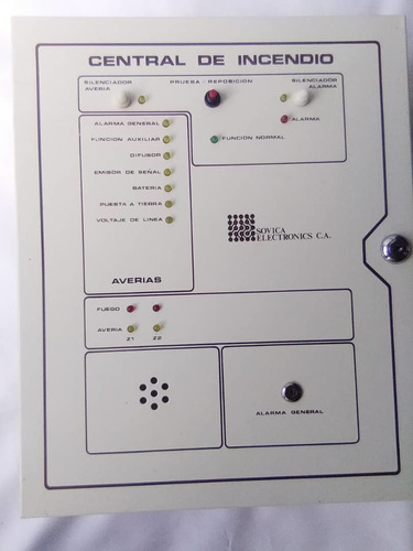Central De Incendio 2 Zonas Sovica 