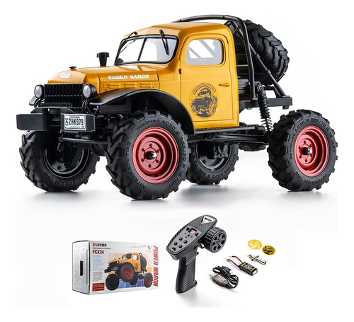 Eazyrc X Fms 124 Power Wagon 4wd Rc Crawler Rtr Truck R...