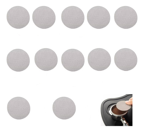 12pcs Portafiltro Malla Cafetera Filtro Espresso Puck Screen
