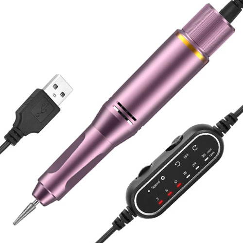 Pulidor Esmeril De Uñas Máquina De Mano 30000rpm