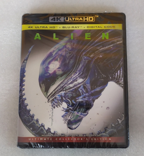 Blu Ray 4k Ultra Hd Alien 40 Anniversary Original 