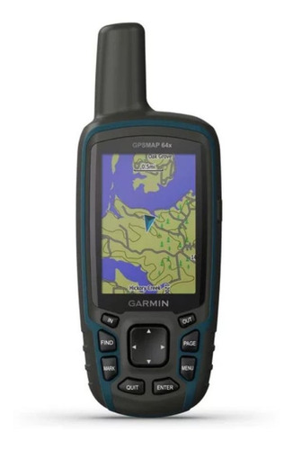 Gps Portátil Garmin Gpsmap 64x Mapa Topoactive América Sul