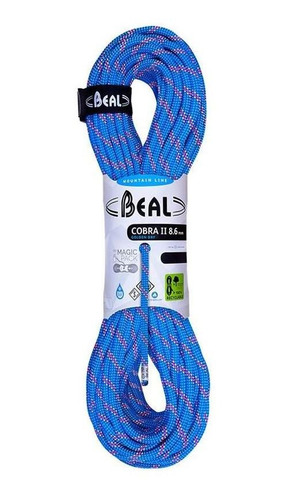 Cuerda Dinamica Cobra Ii 8.6 Mm X 60 Mt Beal