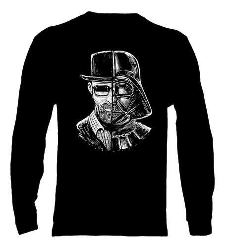 Polera Manga Larga Star Wars - Ver 14 - Darth Vader & Heisen