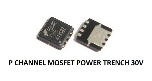 2pzas Mosfet Fdmc4435bz P Channel Power Trench 30v 2mmx2mm