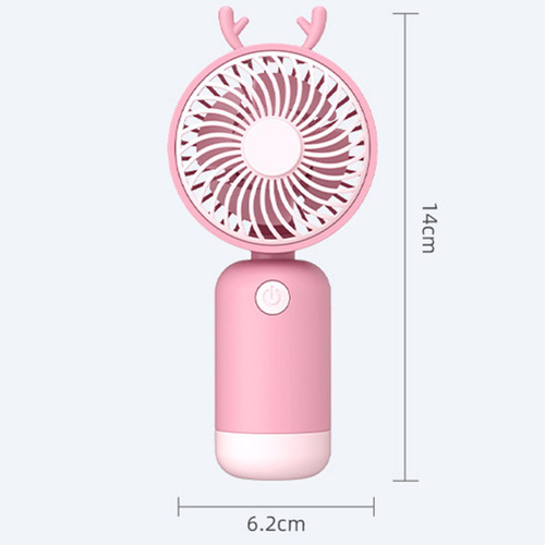 Mini Ventilador Portátil Con Viento Fuerte, Ventilador De Ma