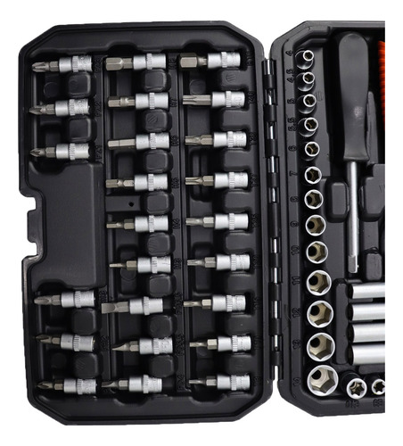 Kit Jogo De Soquetes Encaixe 1/4 Sextavado Com Bolsa Mtx